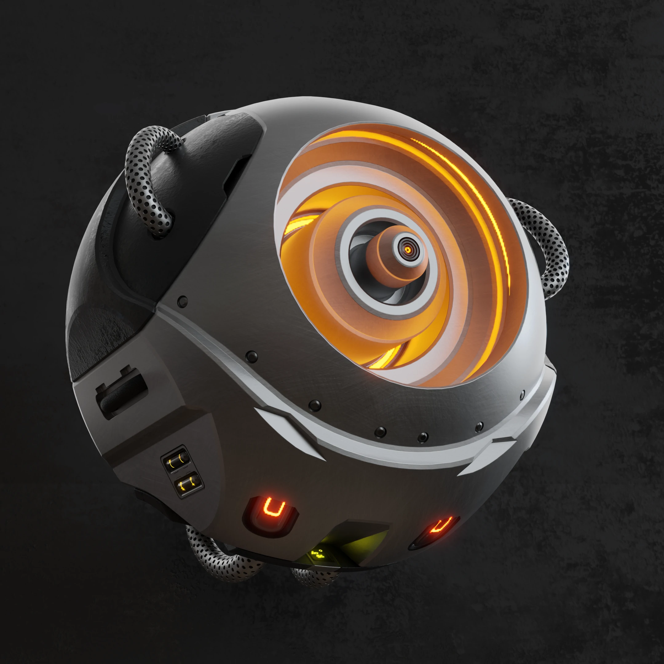 Sci-Fi Orb Drone